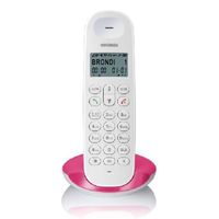 Brondi Lotus DECT-Telefon Magenta, Weiß