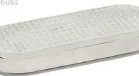Gummipads für 12cm Steigbügel weiß, 12 cm