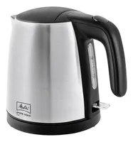 Melitta Prime Aqua mini 1018-01 Edelstahl Wasserkocher, 1 Liter Kapazität