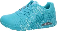 Skechers Uno Loving Damen Sneaker in Türkis, Größe 37