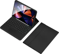 Bezdrátová BT klávesnice, USB klávesnice s ochranným krytem zPolyuretankůže pro tablet, kompatibilní s iPad 10 10,9" (2022)