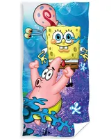 Spongebob Duschtuch Badetuch Strandtuch Velourstuch 70 x 140cm