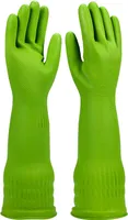 Wiederverwendbare Haushaltshandschuhe, Reinigung Wasserdicht, Gummihandschuhe, Rbeitshandschuhe, L
