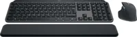 Zestaw precyzyjnej klawiatury i myszy Logitech MX Keys S, bezprzewodowy, Bluetooth