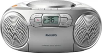 Philips AZ127 - Ghettoblaster - 2 Watt - Silber