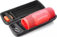 Lovnix JBL case - Ochranný kryt pro JBL Charge 4/5 - Kryt reproduktoru a pevné pouzdro s přihrádkou na příslušenství
