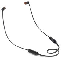 JBL In-Ear Kopfhörer T110, Bluetooth, Kabellos, Akku, Mikrofon, Farbe: Schwarz