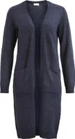 VILA Langer Cardigan Gemütliche Strickjacke mit Taschen Knit Jacket VIRIL Größe: S
