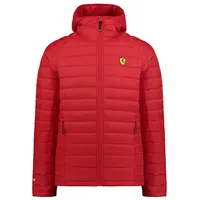 Ferrari Quilted Jacket  Rot - Große L