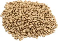 Granulat dekoracyjny złoty kamień naturalny żwir dekoracyjny 2-3mm 2kg
