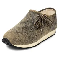 PAULGOS Herren Sneaker Echtes Leder Freizeitschuhe Optik Trachtenschuhe Haferlschuhe Haferl in 3 Farben Gr. 39-47