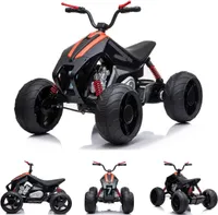 ES-Toys Kinder Elektroquad 718 2x 12V Elektro Motoren Scheinwerfer bis zu 6 km/h