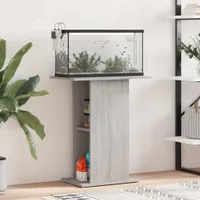 "2024"cloris Aquariumständer Grau Sonoma 60,5x36x72,5 cm Holzwerkstoff - Sonstiges Aquarienzubehör CHY61966889