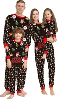 ASKSA Weihnachten Familie Pyjamas Weihnachtspyjama Set Weihnachten Outfit Set fuer Damen Herren Kinder, Baby, 75