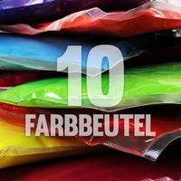 10 x Holi Pulver - Gulal - Festival Farbbeutel - Fotoshooting - 10 Farben