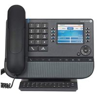 Alcatel-Lucent Premium DeskPhones 8058s - VoIP-Telefon - SIP v2 - moon gray