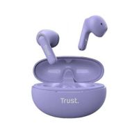 Trust Yavi Kopfhörer True Wireless Stereo (TWS) im Ohr Anrufe/Musik USB Typ-C Bluetooth Violett