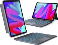 Inateck KB04111_GRAY, Tastatur, Apple, iPad Air 11, Grau, 1 Stück(e)