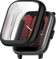 Pro Amazfit Active Ochranné pouzdro TPU s integrovaným tvrzeným sklem Black