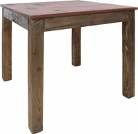 vidaXL Esstisch Gemischtes Altholz 82x80x76 cm