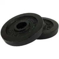 Tunturi závažia pre činky 2 x 1,25 kg, závažia pre činky 30 mm, liatina