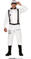 Kostým astronauta karnevalový kostým bielo-čierny