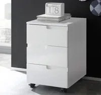 Rollcontainer Bürocontainer Beistellcontainer Rollschrank Rollwagen "Suzette I"