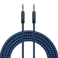 3,5 Mm Stereo Audio Kopfhörer Verlängerungskabel von Stecker zu Stecker 1,5 M Farbe Blau
