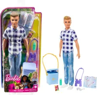 Barbie Kemping Ken Lalka + příslušenství