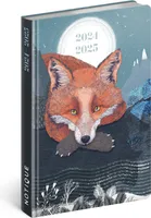 18-Monats-Kalender Petito - Fuchs 2024/2025, 11 × 17 cm