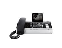Gigaset DX600A ISDN, DECT, 55 min, 50m, Schwarz, Silber, Tisch/Bank, Base & Handset