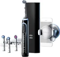 Oral-B GENIUS 10100S Adult Black Oral-B Barva výrobku: černá, Použití: Počet režimů čištění zubů: 6, Počet kartáčkových hlavic v balení: 4 ks, Počet zubních kartáčků v balení: 1 ks