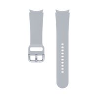 Samsung Sportarmband für Samsung Galaxy Watch4 (20mm, M/L) Silber (ET-SFR87LSEGEU)