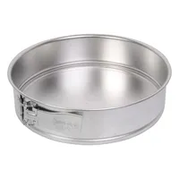 Dr. Oetker Springform  Ø26 cm Classic, Backform mit Flachboden, runde Kuchenform aus Weißblech, besonders für Gasöfen geeignet