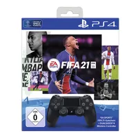 Sony FIFA 21 DUALSHOCK 4 Controller Bundle, Gamepad, PlayStation 4, Směrový kříž, Analogový/digitální, Bezdrátový, Bluetooth