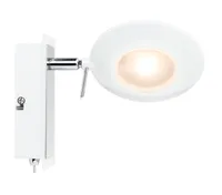 Paulmann LED nástěnná svítidla Bodová svítidla Orb bílá/chrom 1 x 3W 230V teplá bílá 2700K s vypínačem