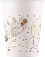 8 PappbecherChampagner Party