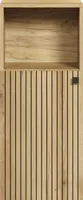 trendteam Bad Standschrank Pure Bliss Evoke Eiche Melamin B/H/T ca. 40/95/31 cm