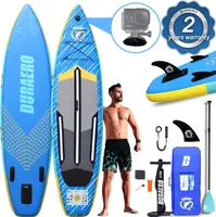 DURAERO Stand up Paddling Board Aufblasbare sup board aufblasbar, 330x76x15cm, Mit Cam Halterung, Komplettes Zubehör, Tragkraft bis 150Kg