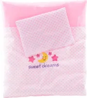 Rose Babypuppe deken en kussen - Set