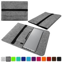 Notebook Tasche Acer Swift 1 2 3 5 7 14 Zoll Hülle Filz Sleeve Case Schutzhülle, Farben:Hell Grau
