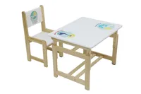 Moose Toys Tisch- und Wutz Peppa Stühle-Set