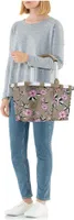 reisenthel carrybag, Einkaufskorb, Picknickkorb, Tragetasche, Garden Taupe, 22 L, BK7067