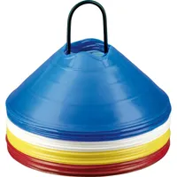 DERBYSTAR Markierungshütchenset, Gr.Ø 20 cm / Höhe: 6 cm,