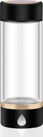 420ml Tragbare wasserstoffreiche Wassergeneratorflasche Wiederaufladbare Wasserstoffflasche Glasbecher