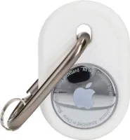 Bizon Fall Locator Reise Apple AirTag weiß