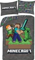 Minecraft Bettbezug Sword - 140 x 200 cm - 70 x 90 cm - Poliester