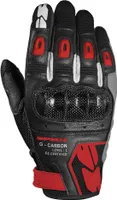 Spidi G-Carbon Motorradhandschuhe, rot/schwarz, L