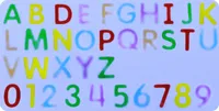 MASTERKIDZ Satz von Buchstaben und Zahlen Alphabet