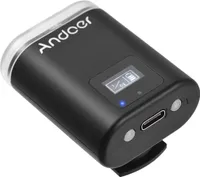 Andoer S10 univerzální mini blesk pro fotoaparáty GN10 přídavný blesk 5600K Speedlite 8stupňová regulace jasu 1-5s doba nabíjení Vestavěná náhradní baterie pro fotoaparáty Fujifilm Ricoh Olympus Panasonic Canon Nikon